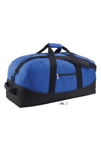 SOL'S STADIUM 65 - TWO COLOUR 600D POLYESTER TRAVEL/SPORTS BAG Kék 