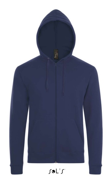 SOL'S STONE - UNISEX ZIP HOODIE Kék 
