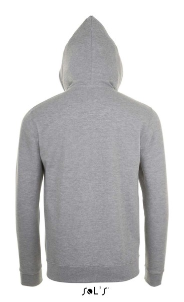 SOL'S STONE - UNISEX ZIP HOODIE Szürke 