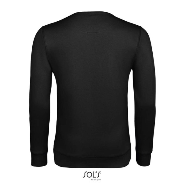 SOL'S SULLY - MEN’S ROUND-NECK SWEATSHIRT Fekete 