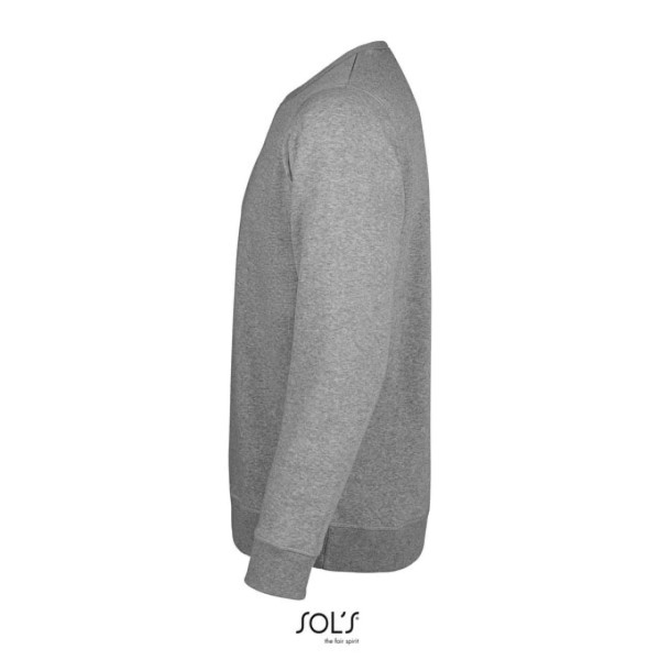SOL'S SULLY - MEN’S ROUND-NECK SWEATSHIRT Szürke 