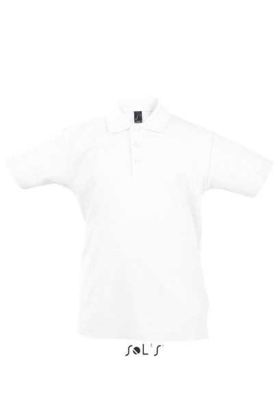 SOL'S SUMMER II KIDS' - POLO SHIRT Fehér 