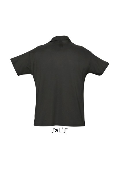 SOL'S SUMMER II - MEN'S POLO SHIRT Fekete 