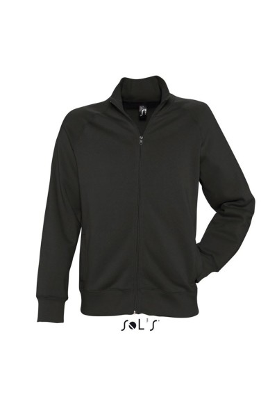 SOL'S SUNDAE - MEN’S ZIPPED JACKET Fekete 