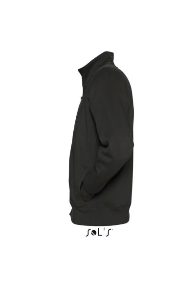 SOL'S SUNDAE - MEN’S ZIPPED JACKET Fekete 