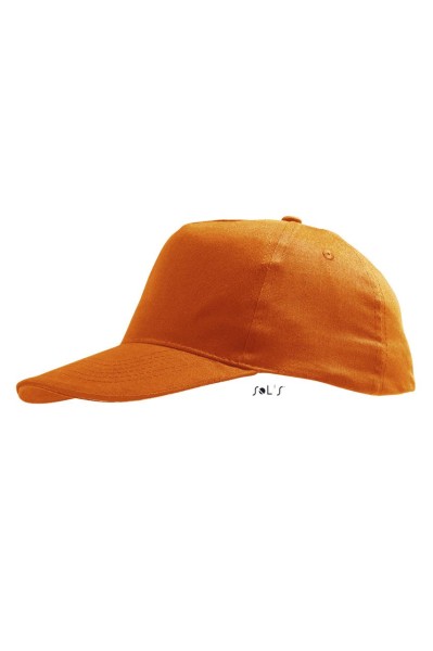 SOL'S SUNNY KIDS' - FIVE PANELS CAP Narancssárga 
