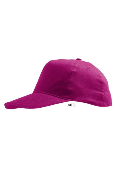 SOL'S SUNNY KIDS' - FIVE PANELS CAP Rózsaszín 