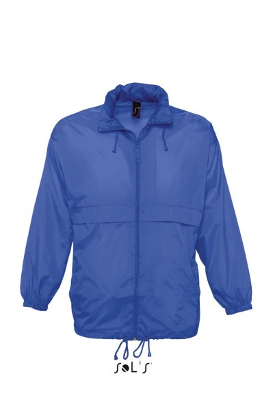 SOL'S SURF - UNISEX WATER REPELLENT WINDBREAKER Kék 