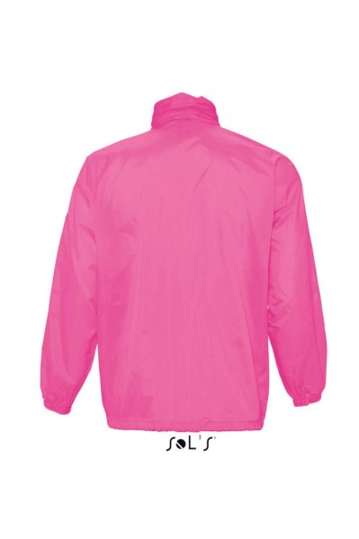 SOL'S SURF - UNISEX WATER REPELLENT WINDBREAKER Rózsaszín 