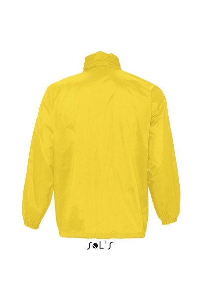 SOL'S SURF - UNISEX WATER REPELLENT WINDBREAKER Sárga 