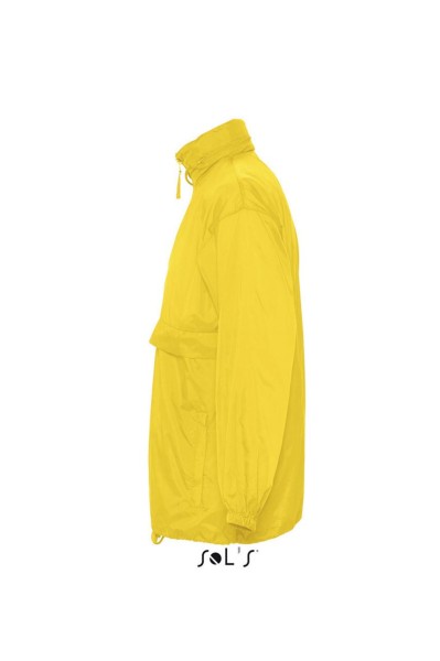 SOL'S SURF - UNISEX WATER REPELLENT WINDBREAKER Sárga 