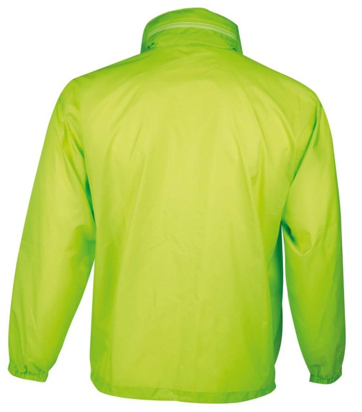 SOL'S SURF - UNISEX WATER REPELLENT WINDBREAKER Zöld 