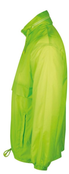 SOL'S SURF - UNISEX WATER REPELLENT WINDBREAKER Zöld 