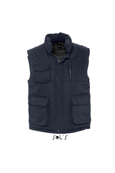 SOL'S VIPER - BODYWARMER Kék 