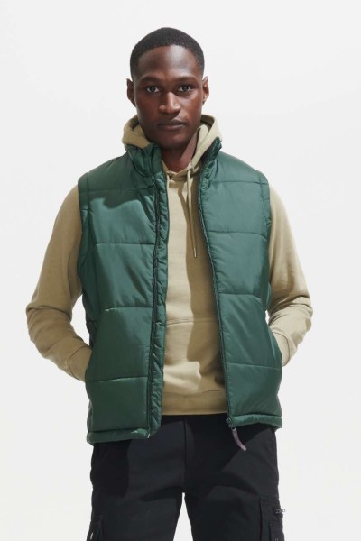 SOL'S WARM - QUILTED BODYWARMER Szürke 