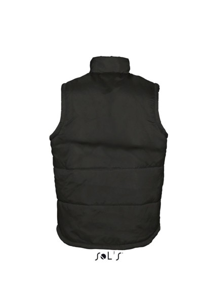 SOL'S WARM - QUILTED BODYWARMER Fekete 