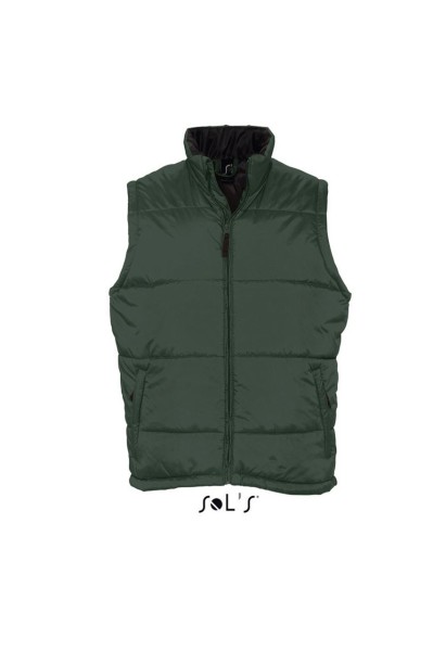 SOL'S WARM - QUILTED BODYWARMER Zöld 