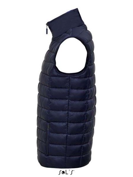 SOL'S WAVE MEN - LIGHTWEIGHT BODYWARMER Kék 