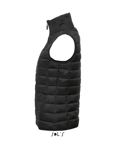 SOL'S WAVE WOMEN - LIGHTWEIGHT BODYWARMER Fekete 