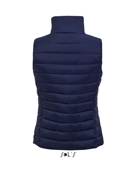 SOL'S WAVE WOMEN - LIGHTWEIGHT BODYWARMER Kék 