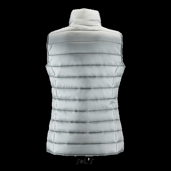 SOL'S WAVE WOMEN - LIGHTWEIGHT BODYWARMER Szürke 