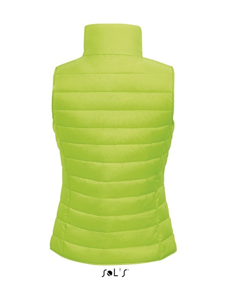 SOL'S WAVE WOMEN - LIGHTWEIGHT BODYWARMER Zöld 