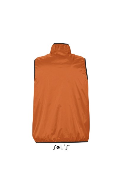 SOL'S WINNER - UNISEX CONTRASTED REVERSIBLE BODYWARMER Narancssárga 