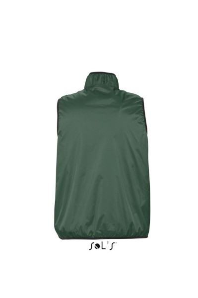 SOL'S WINNER - UNISEX CONTRASTED REVERSIBLE BODYWARMER Zöld 