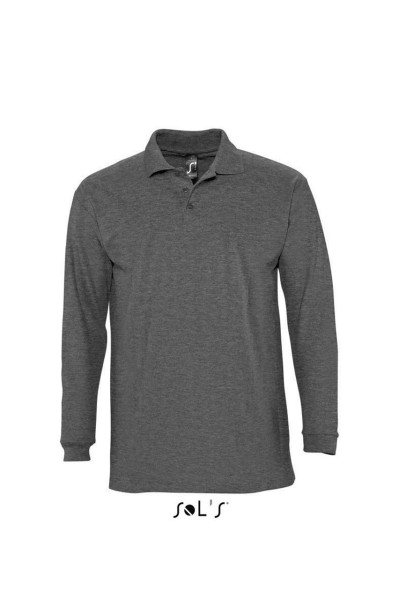 SOL'S WINTER II - MEN'S POLO SHIRT Szürke 