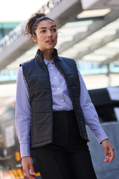 STAGE II WOMEN - INSULATED BODYWARMER Fekete 