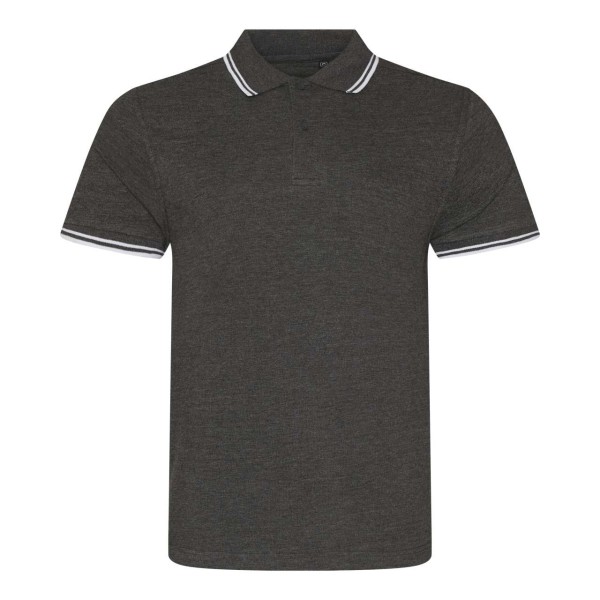 STRETCH TIPPED POLO Szürke 