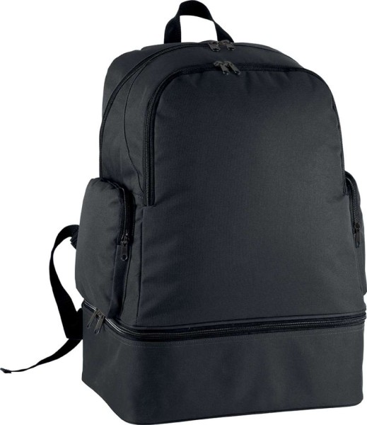 TEAM SPORTS BACKPACK WITH RIGID BOTTOM Fekete 