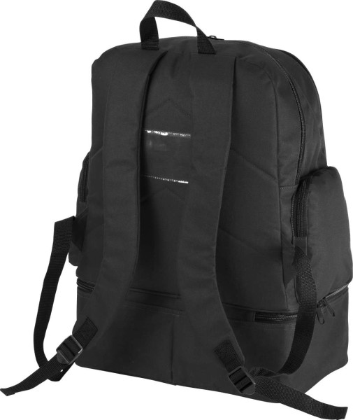 TEAM SPORTS BACKPACK WITH RIGID BOTTOM Fekete 