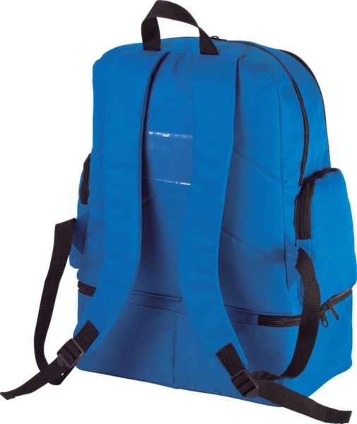 TEAM SPORTS BACKPACK WITH RIGID BOTTOM Kék 