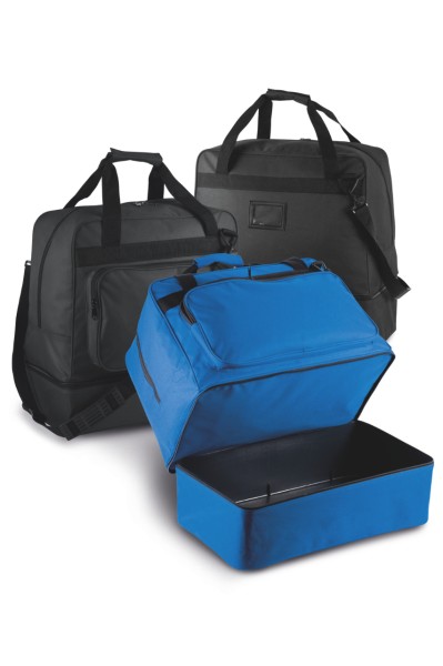 TEAM SPORTS BAG WITH RIGID BOTTOM - 60 LITRES Fekete 
