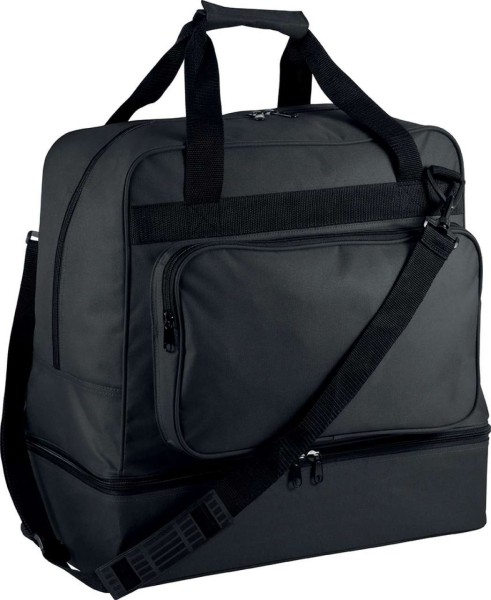 TEAM SPORTS BAG WITH RIGID BOTTOM - 60 LITRES Fekete 