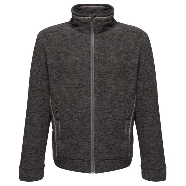 THORNLY MEN - FULL ZIP MARL FLEECE Szürke 