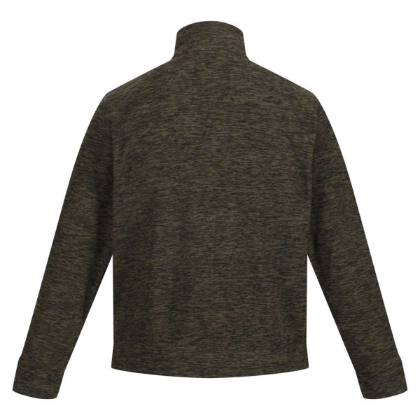 THORNLY MEN - FULL ZIP MARL FLEECE Zöld 