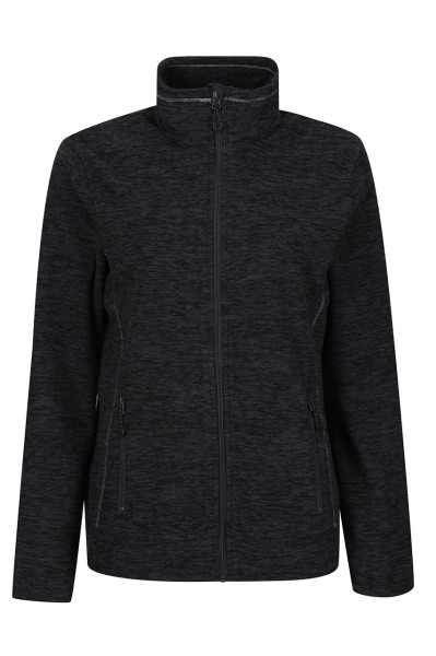THORNLY WOMEN - FULL ZIP MARL FLEECE Kék 