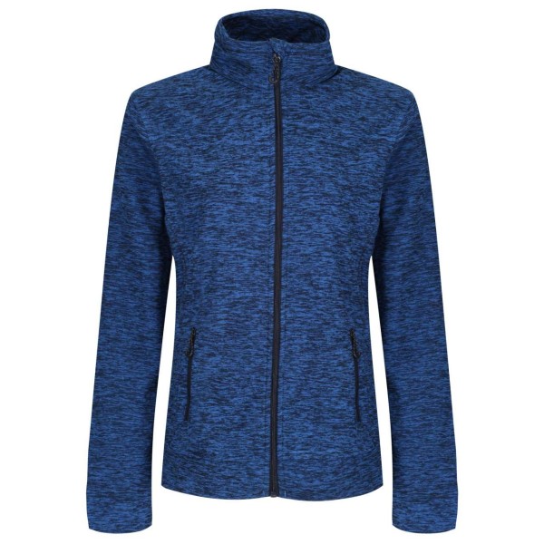 THORNLY WOMEN - FULL ZIP MARL FLEECE Kék 