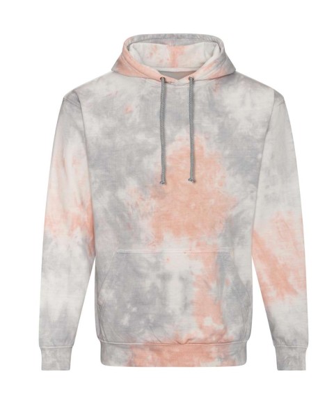 TIE-DYE HOODIE Rózsaszín 