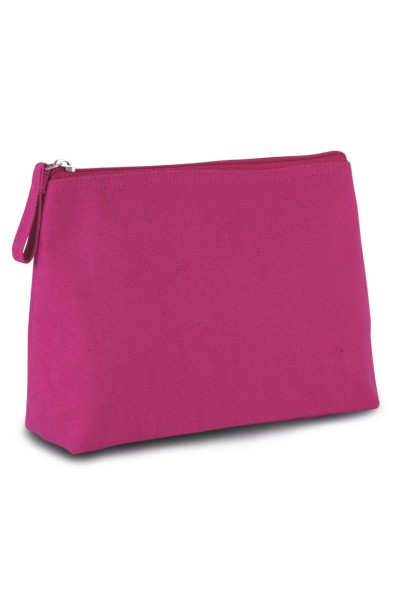 TOILETRY BAG IN COTTON CANVAS Narancssárga 