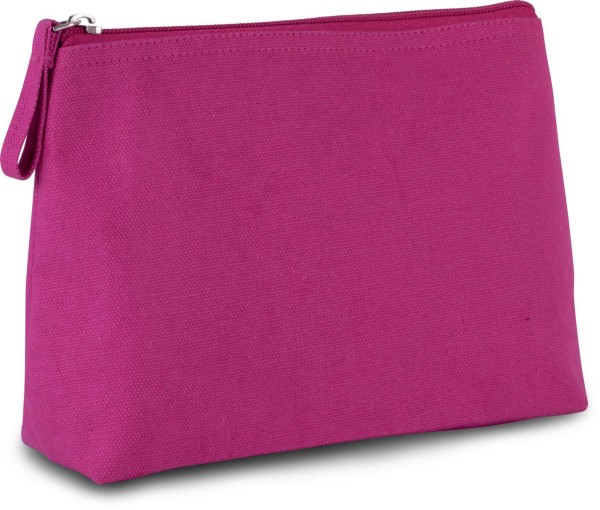TOILETRY BAG IN COTTON CANVAS Rózsaszín 
