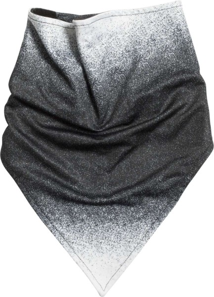 TRIANGULAR BANDANA WITH POLAR FLEECE LINING Fekete 