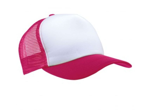 TRUCKER MESH CAP - 5 PANELS Fehér 