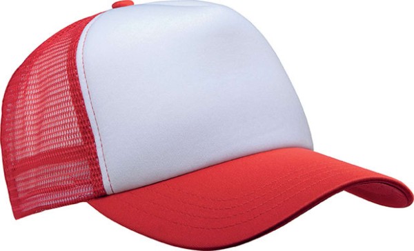 TRUCKER MESH CAP - 5 PANELS Fehér 
