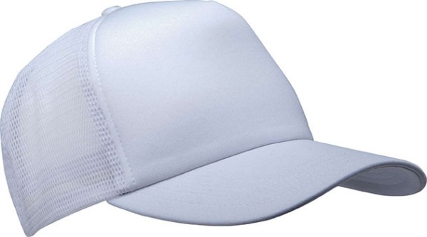 TRUCKER MESH CAP - 5 PANELS Fehér 