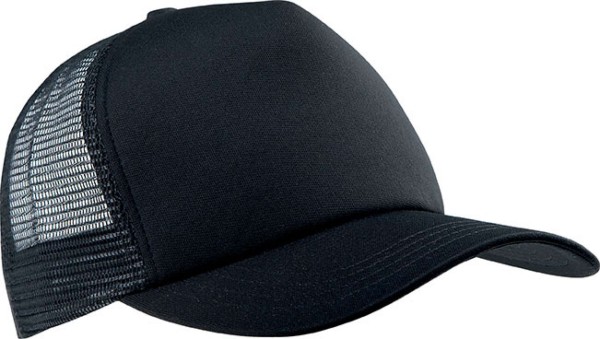 TRUCKER MESH CAP - 5 PANELS Fekete 
