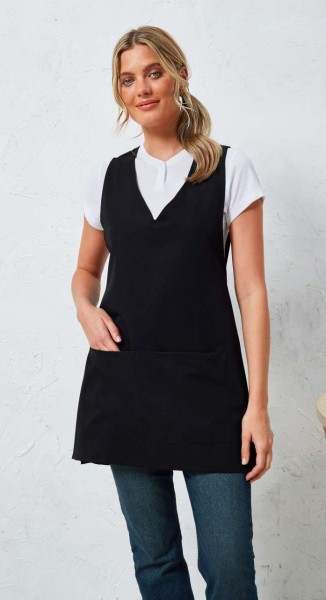 ‘TULIP' WRAP AROUND TUNIC Fekete 