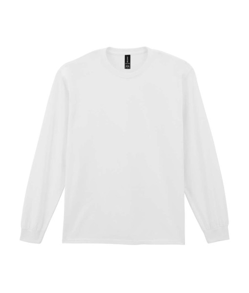 ULTRA COTTON™ FELNŐTT HOSSZÚ UJJÚ PÓLÓ Fehér 